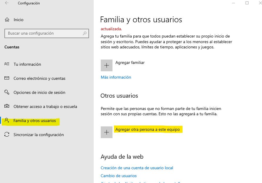 Windows 10. No quiero usar usuario de Microsoft (Solucionado) Imagen13