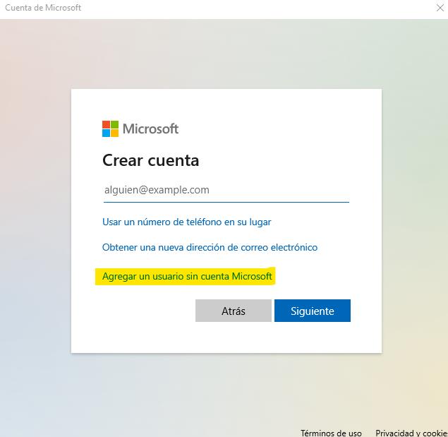 Windows 10. No quiero usar usuario de Microsoft (Solucionado) Imagen16