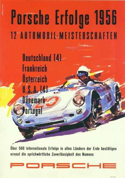 Affiches Porsche dans la course Automobile Captur40