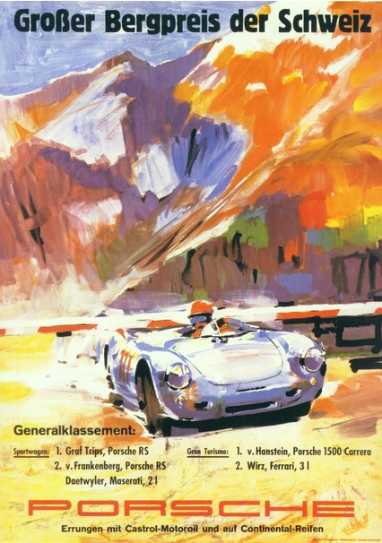 Affiches Porsche dans la course Automobile Captur42