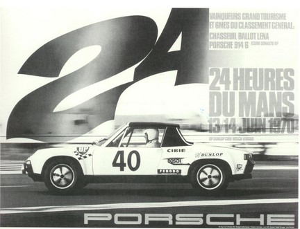 Affiches Porsche dans la course Automobile Captur53