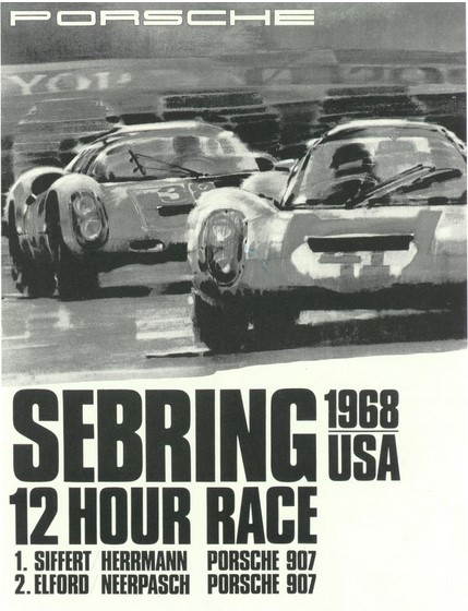 Affiches Porsche dans la course Automobile Captur62