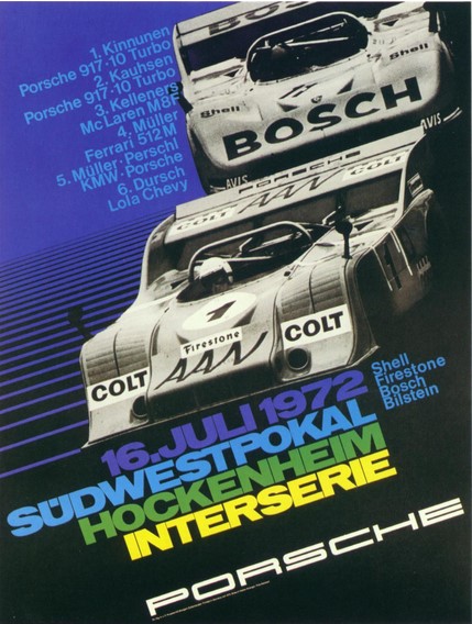 Affiches Porsche dans la course Automobile Captur72
