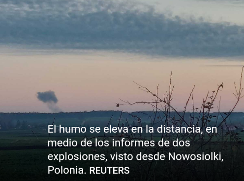 Ucrania pide acceso inmediato al lugar de la explosión en Polonia para participar en la investigación Screen74