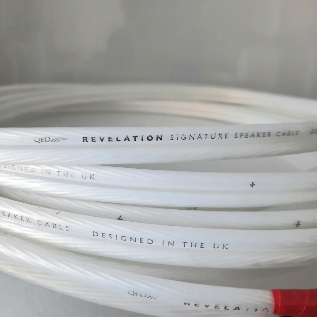 QED Signature Revelation Speaker Cable - 3m pair 20220820