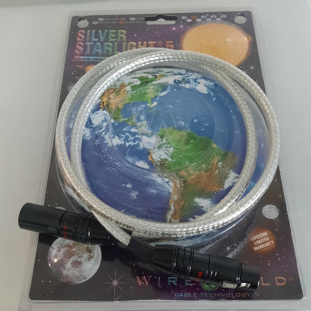 Wireworld Silver Starlight 5 AES/EBU XLR Digital Cable - 1m 20220823