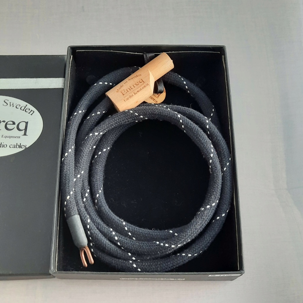 Entreq Eartha Konstantin RCA Ground Earth Cable - 1.65m (Made In Sweden) 20221113