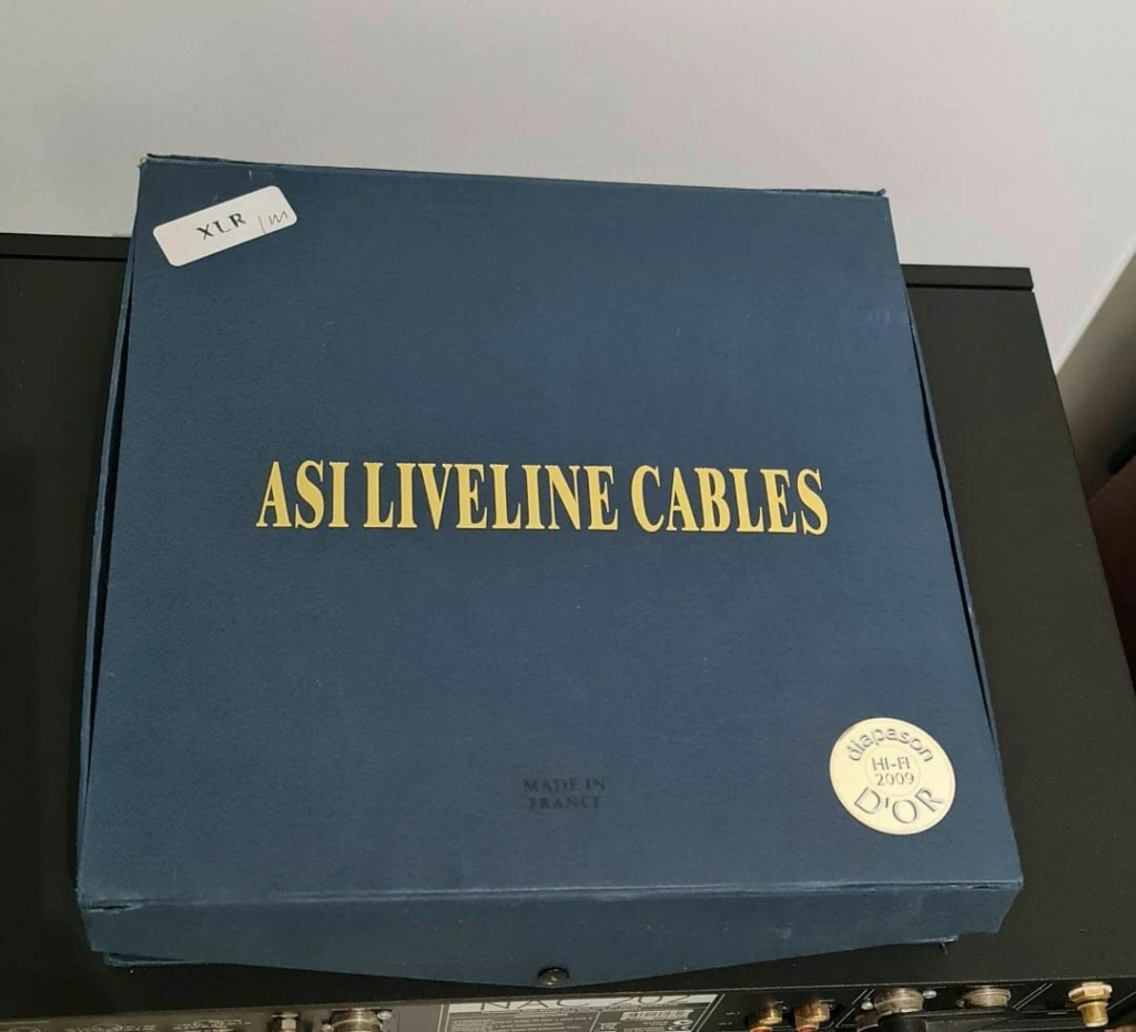 ASI Liveline XLR Interconnect - 1m Asi_li17