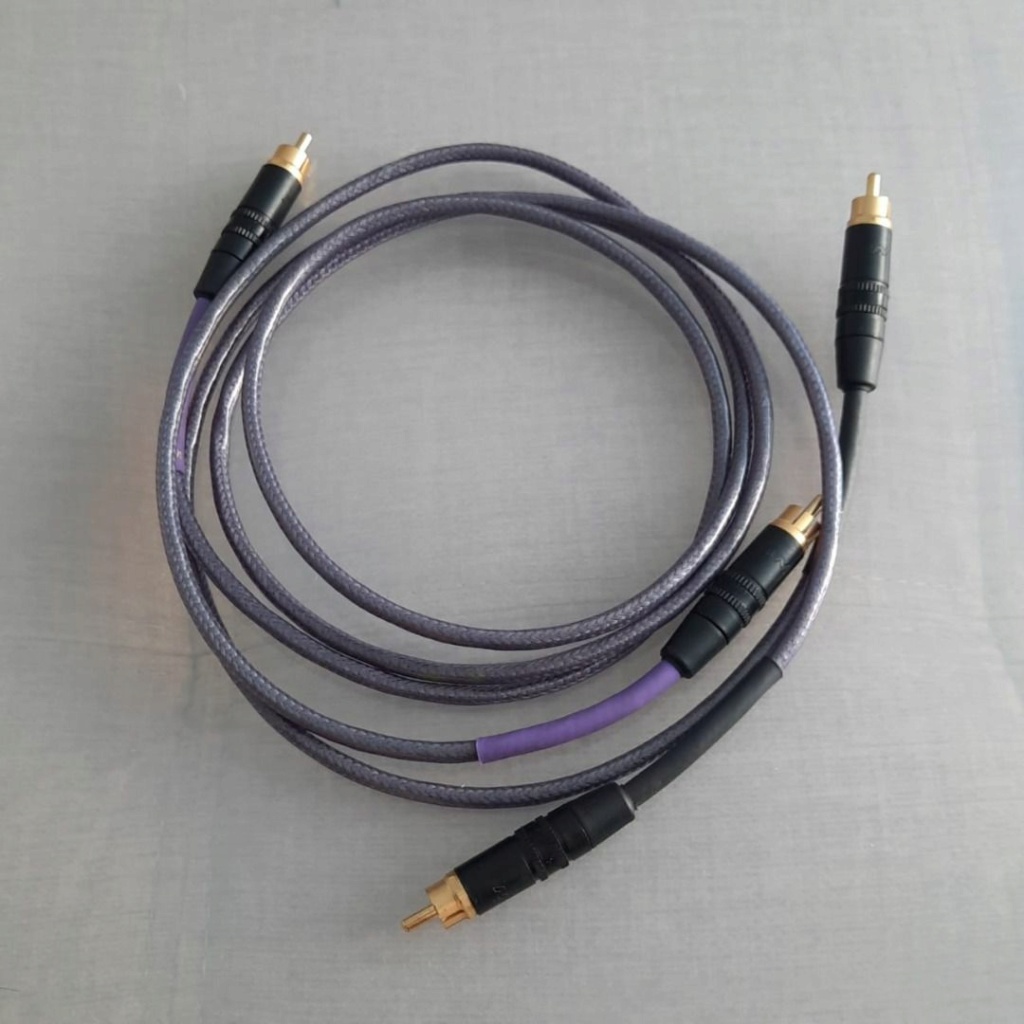 Nordost Purple Flare Leif RCA Interconnect - 1 Meter pair Nordos12