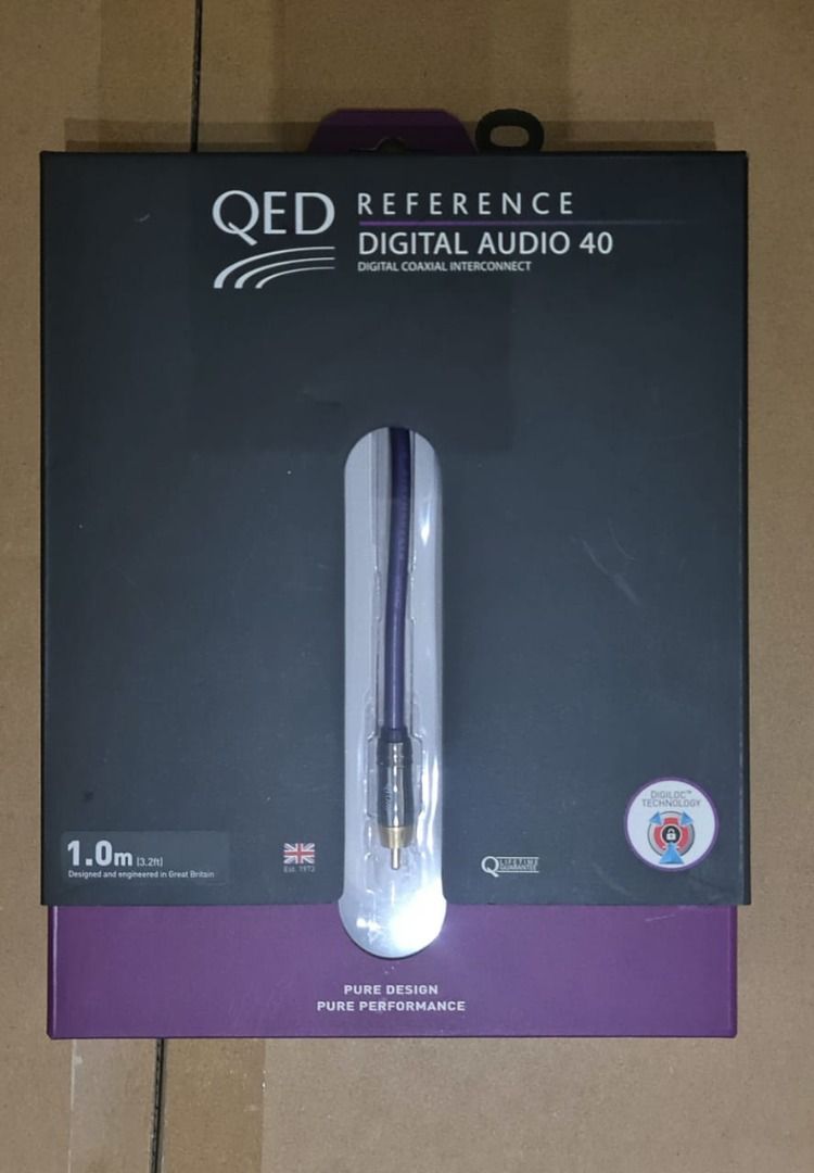 QED Reference Digital Audio 40 Interconnect Cable - 1m Qeddig10