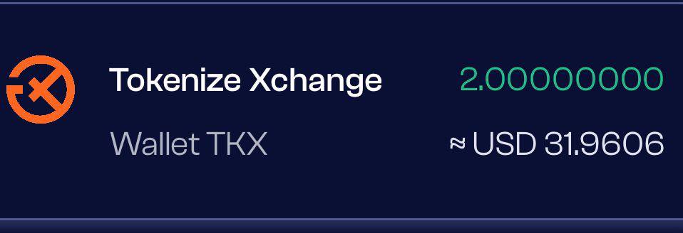 Tokenize Exchange 30$+30$ Img_2041