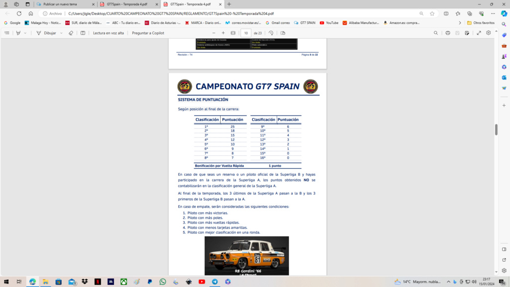 REGLAMENTO 4º CAMPEONATO Captu216