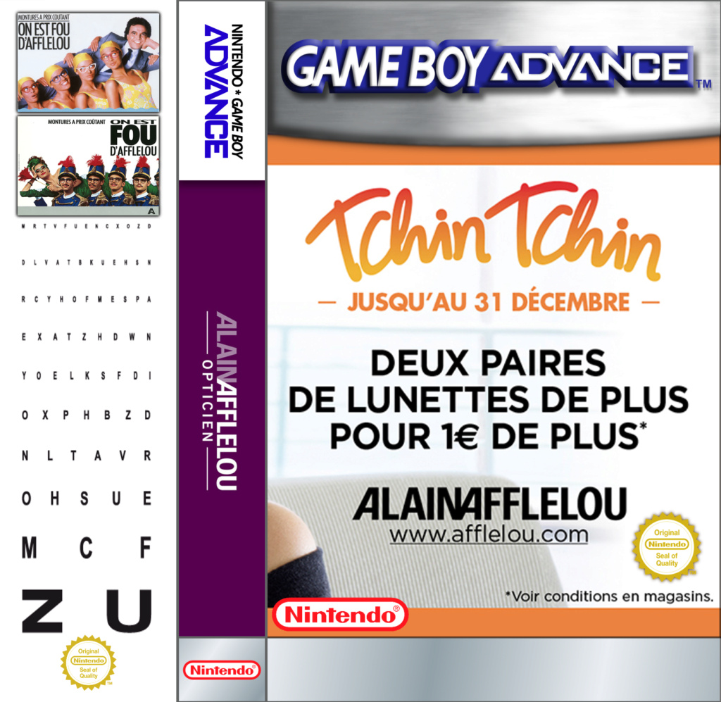 Jaquettes pour boitiers K7 (GB, GBA, GG, PSP... ) - Page 17 Afflel12