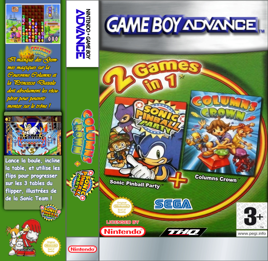 Jaquettes pour boitiers K7 (GB, GBA, GG, PSP... ) - Page 30 Sonic_16