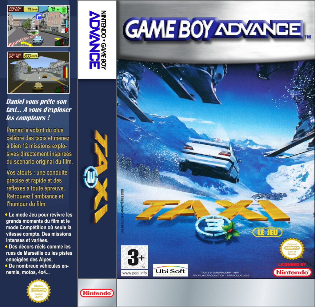 Jaquettes pour boitiers K7 (GB, GBA, GG, PSP... ) - Page 30 Taxi_310