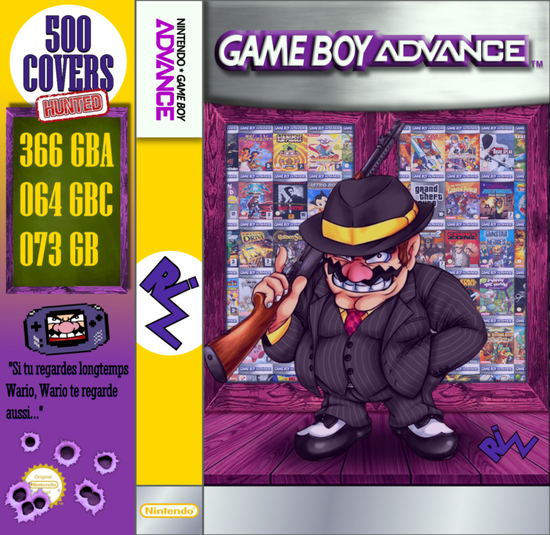 Jaquettes pour boitiers K7 (GB, GBA, GG, PSP... ) - Page 14 Wario_10