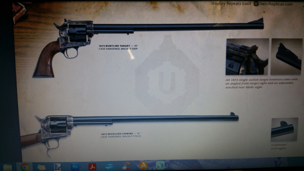 Carabine revolver Uberti 1873 en 44 magnum 20230310