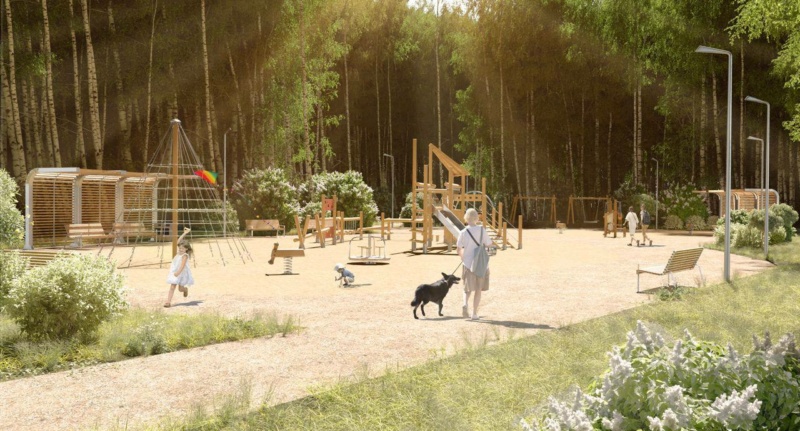 В сентябре этого года в Чехове откроется обновленный Губернский лесопарк Photo105
