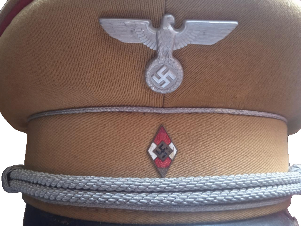 Schirmmütze de cadre de la Hitlerjugend  Casque10