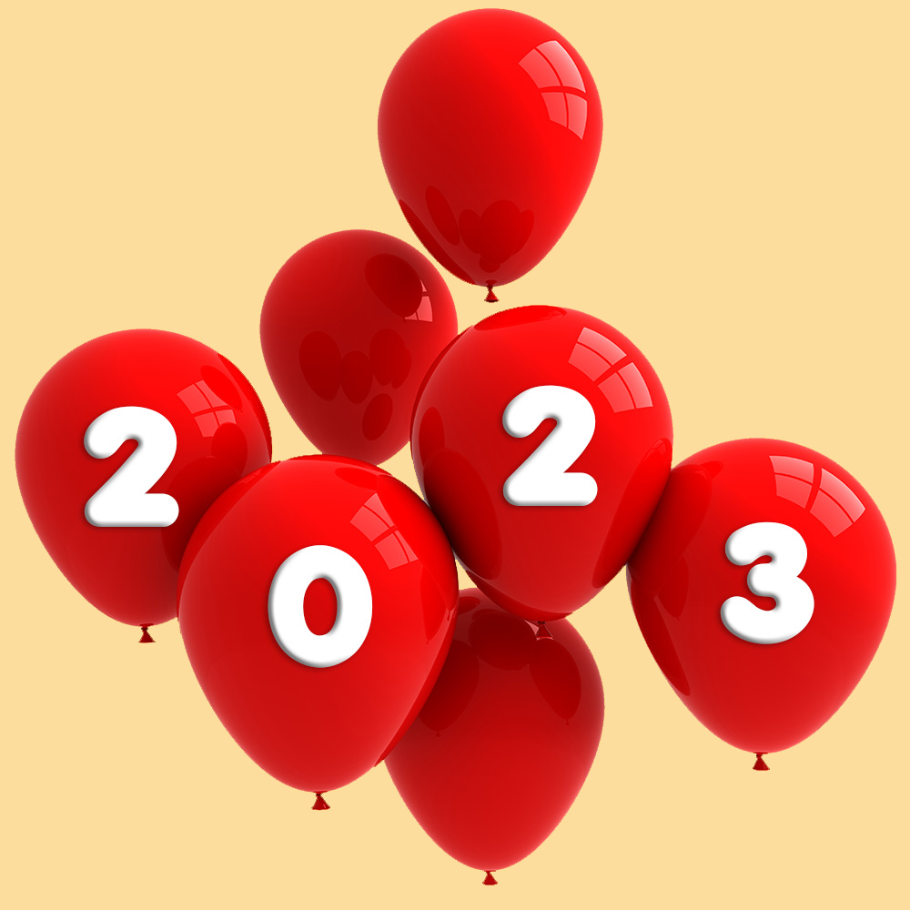 Bon réveillon à tous et une bonne année 2023 ! Ballon10