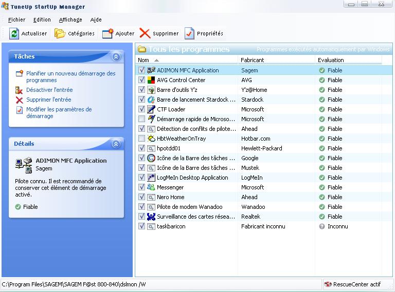 [GUIDE] TuneUp Utilities 2006/2007 [partie StartUp Manager] 210