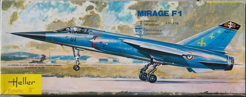 [Heller] Dassault Mirage F1/F1B (1978) Dassau10