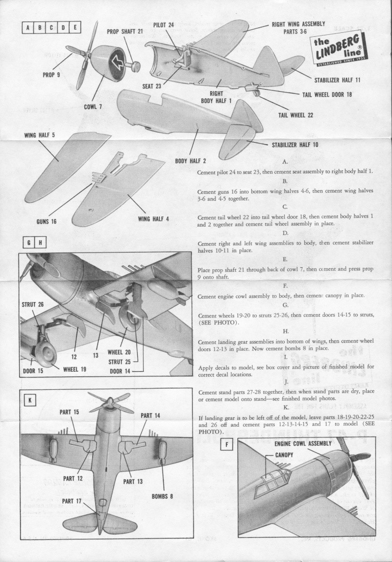 [LINDBERG] REPUBLIC P-47B THUNDERBOLT 1/72ème Réf 483 Img_0024