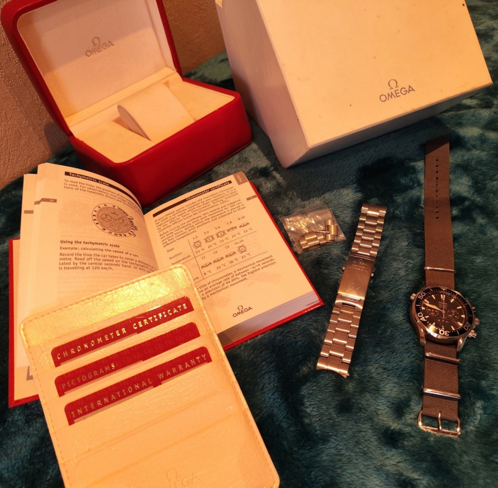 [Vends] Omega Seamaster Chronographe Blakexepedition 300m Set14