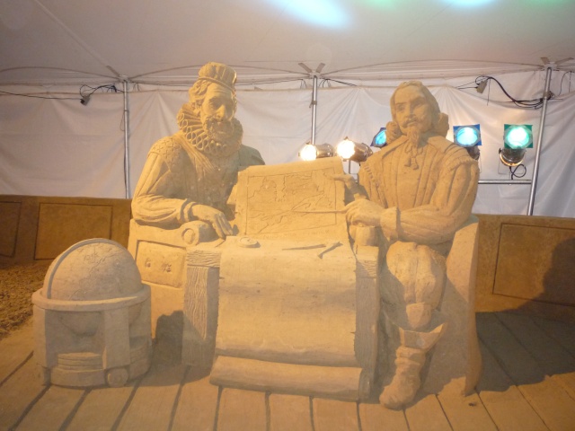 Sculptures de sable pour le 400e Québec P1010210