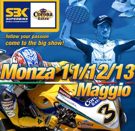 SBK round 6: Monza - Italie Affich10
