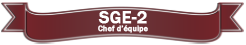 SGE-2 Chef d'équipe