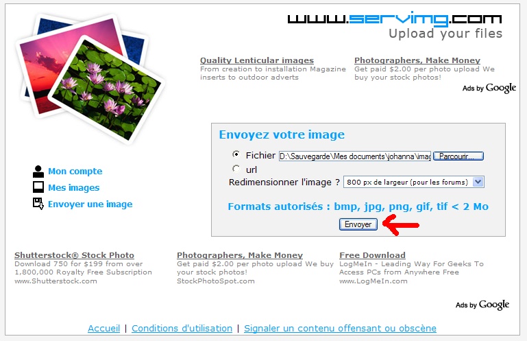 comment mettre des images 4_bmp10