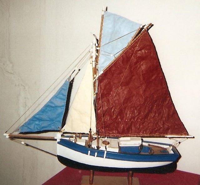 maquettes de bateaux de pêche du 20ème siècle Image11