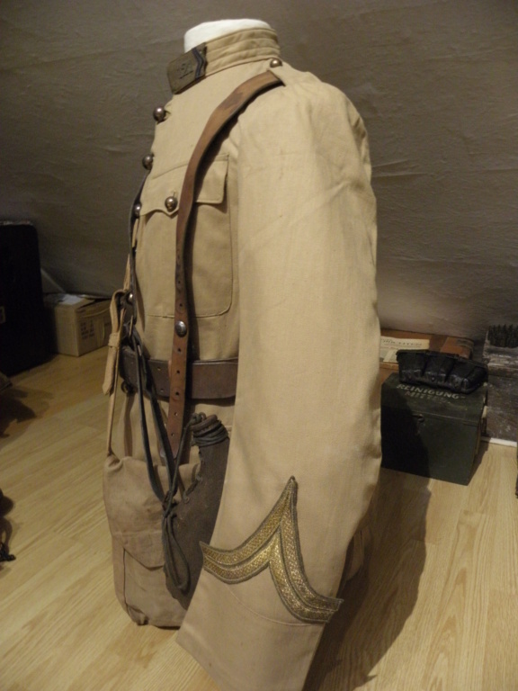 une tenue d'adjudant du 41e RI, un képi de sergent chef du 41e RI (adjudant HAMON Rennes), sac troupe motorisées et un tromblon VB - Page 2 P1010088