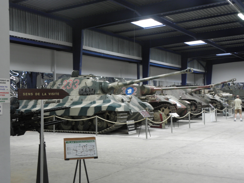 musée des blindés de SAUMUR, partie chars allemands P7200011