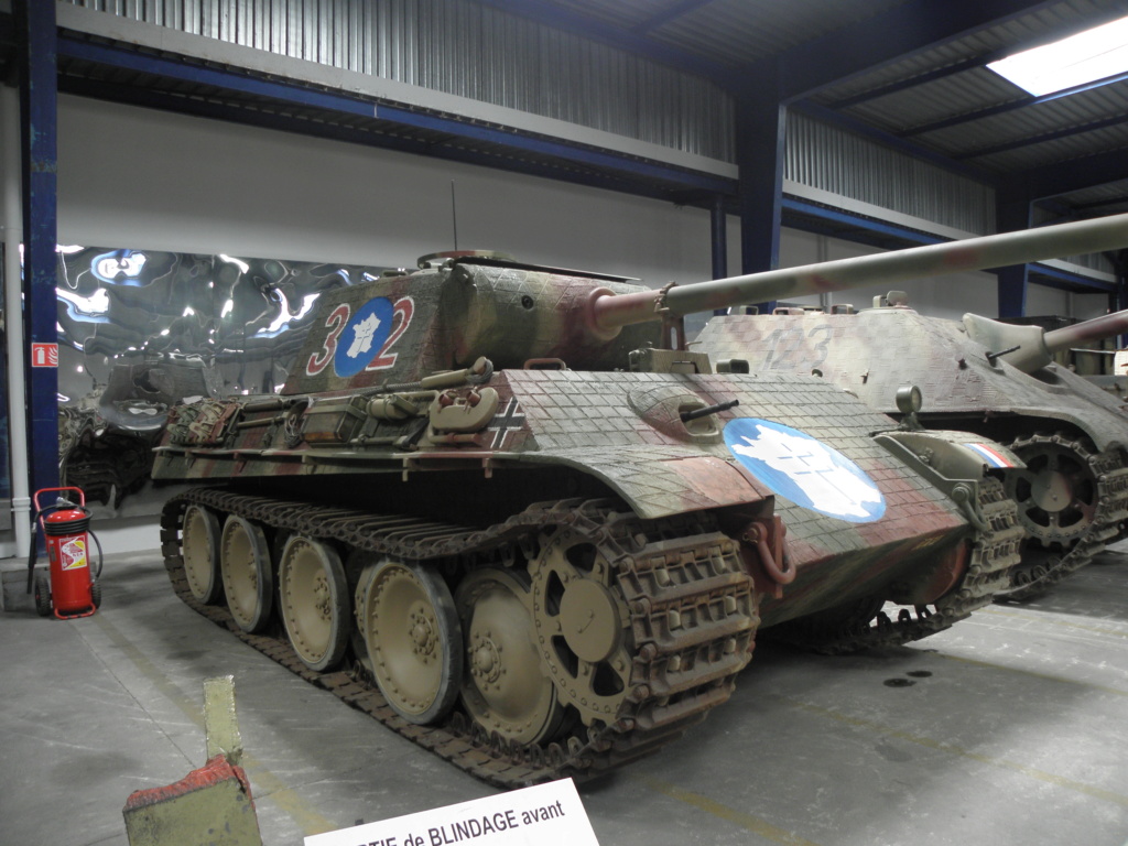 musée des blindés de SAUMUR, partie chars allemands P7200014