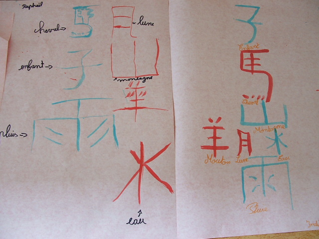 Calligraphie chinoise ( ce2) Dscf2333