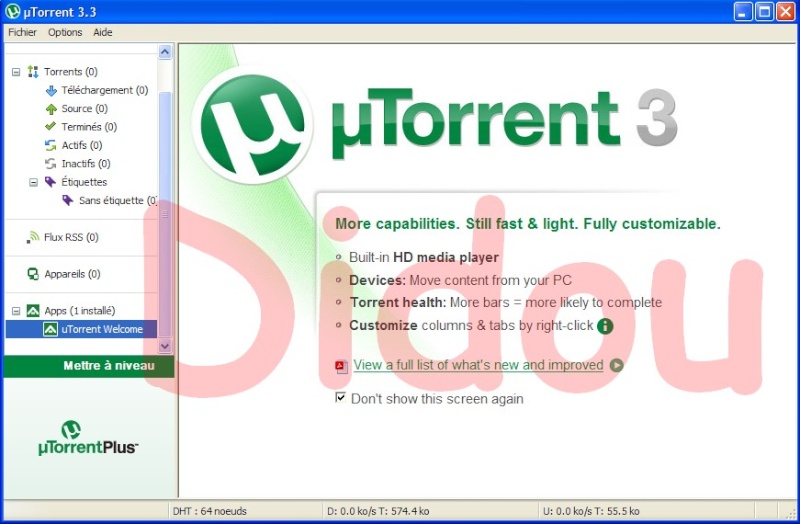 uTorrent 3.3 Build 29038 & le Pack langue اخر اصدار Untitl46