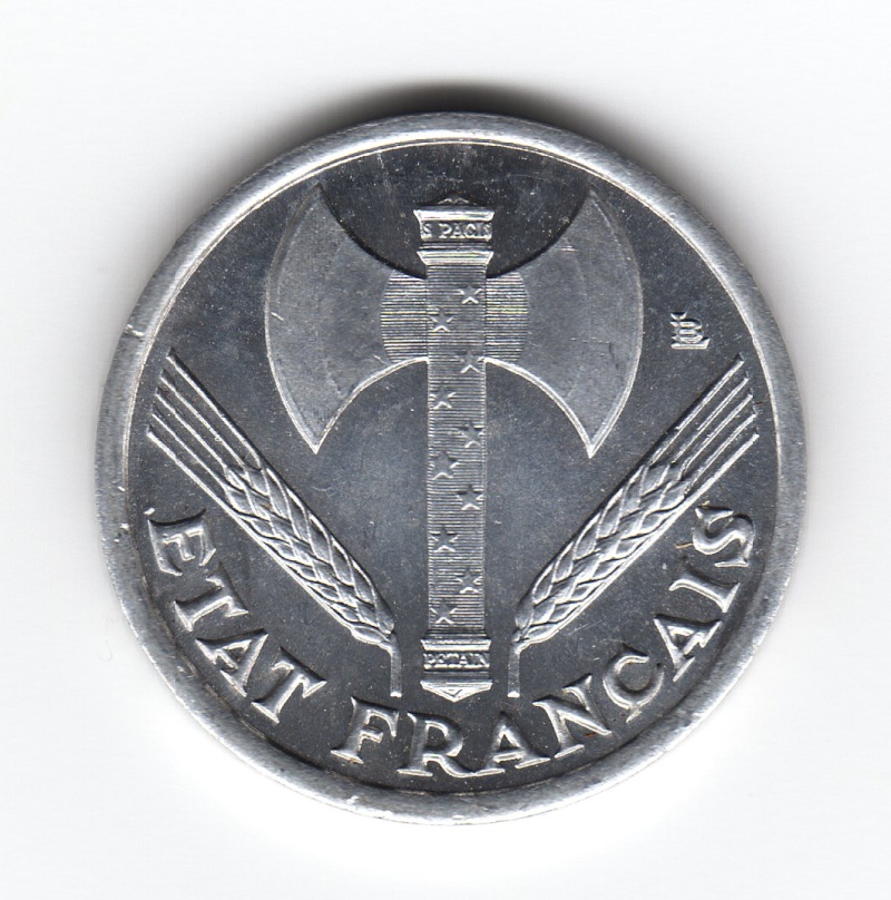 50 Centimes. Francia, Estado de Vichy. 1942. París Img43510