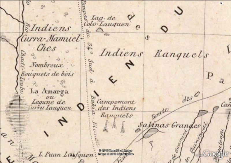 La magie des cartes historiques de Rumsey Indien10