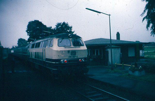 Die Baureihe 218.9 der DB - die Ex-Gasturbine 218_9011