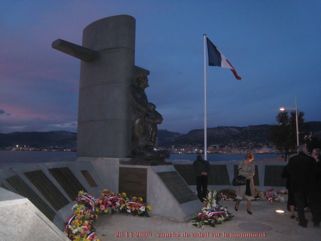 inauguration du memorial des sous mariniers de Toulon 056110