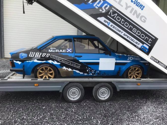 Escort Rally Special à Chimay 2019 Aliste10