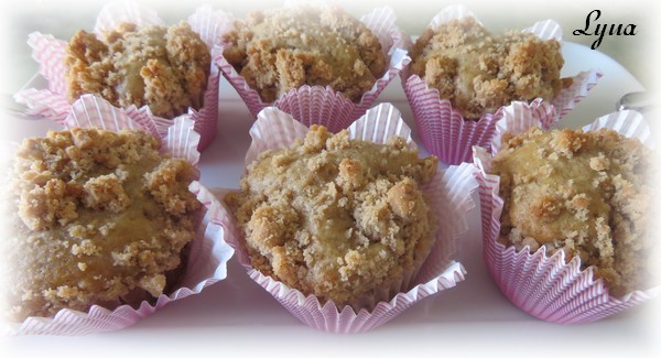 Muffins à la cannelle avec crumble Muffin11