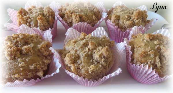 Muffins à la cannelle avec crumble Muffin11