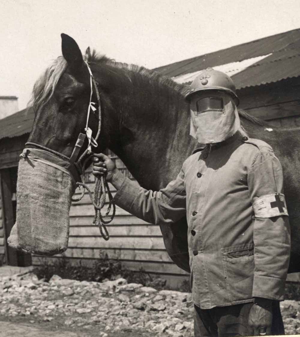 1915 - Les Masques à Gaz Decaux n°2 pour chevaux Masque11