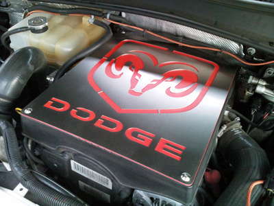 Dodge Nitro moteur Diesel couvercle en acier inoxydable Capo10