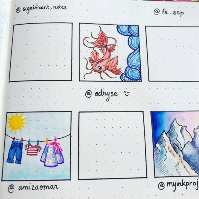 Je bujo, tu bujos, nous bujons. Le fil du bullet journal - Page 14 Unadju72