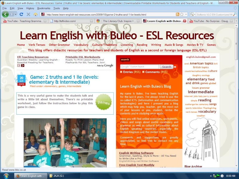 ESL Resources for Teaching Kaka10