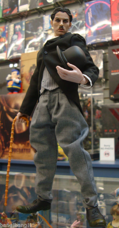 Charlie Chaplin 1/6 Figure 12" Custom Hand Crafted Doll Kumik   Entiie10
